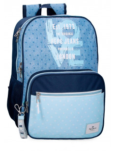 MOCHILA ADAP. 40CM 2C. PJL NONI DENIM